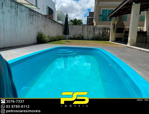 Imagem 2 de 30 de Casa Com 5 Dormitórios Para Alugar, 400 M² Por R$ 10.000/mês - Portal Do Sol - João Pessoa/pb #pedrosoares - Ca1524