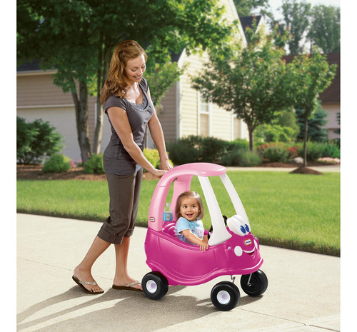 Carrito Cómodo De Princesa Para Andar Little Tikes Color Magenta