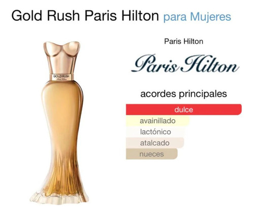 Perfume Paris Hilton Gold Rush - Original