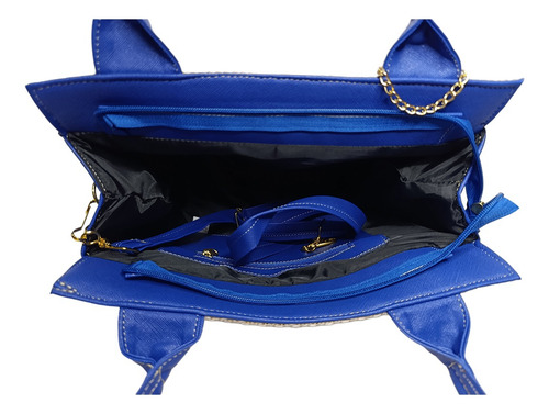 Bolso De Hombro Mujer Cassaba Elena-98 Yute Vegano