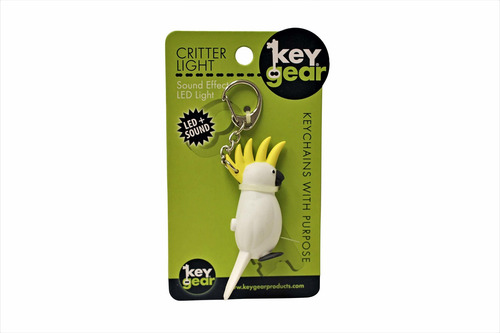 Imagen 1 de 3 de Keygear Boxer Dog Keychain Ring Carabiner With Mini Led Flas