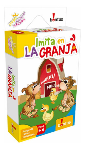  Imita En La Granja Juego Didactico Con Cartas Bontus