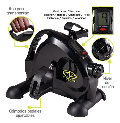 Mini Bicicleta De Ejercicio Portatil Rehabilitación Eliptica