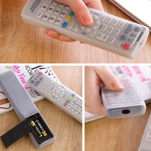 Imagen 4 de 9 de Protector Funda Estuche Control Remoto Tv Goma Calidad Atrix