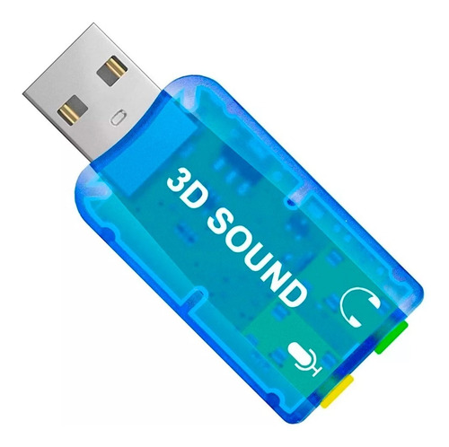 Adaptador Tarjeta De Sonido Adaptador Usb 5.1 Canales Audio