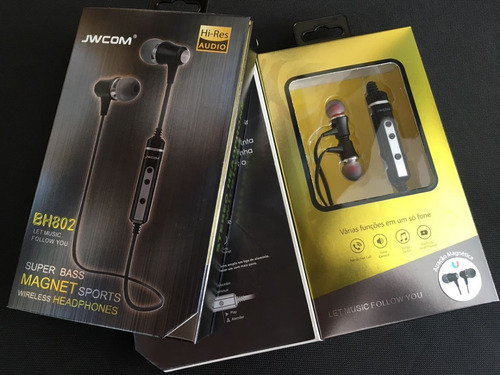 Fone Ouvido Bluetooth Sport Neckband 802
