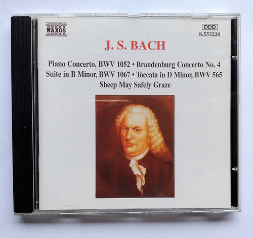 Cd Johann Sebastian Bach Famous Works 