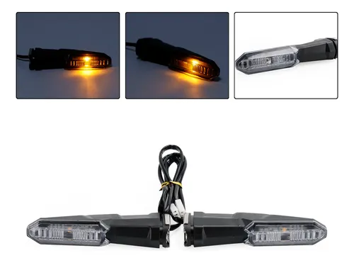 Luz Intermitente Para Kawasaki Z H2 Z125 Z400 19-20 Transpar