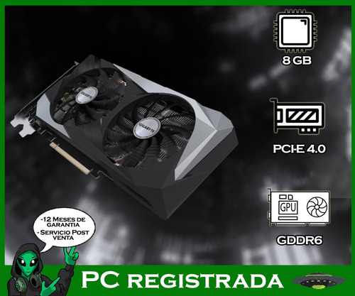 Imagen 2 de 8 de Placa De Video Nvidia Gigabyte Gaming Rtx 3050 8gb Pcreg