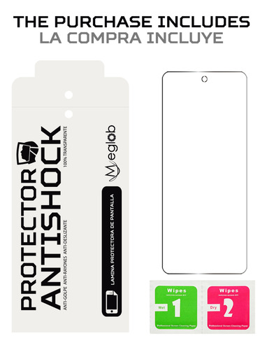 Protector De Pantalla Antishock Para Oppo A98 5g
