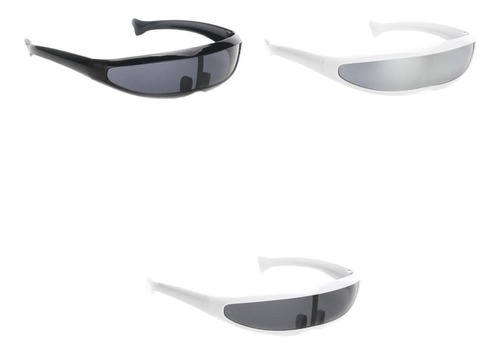 3x Gafas De Terre Visera Lente Color Clásica Accesorio De