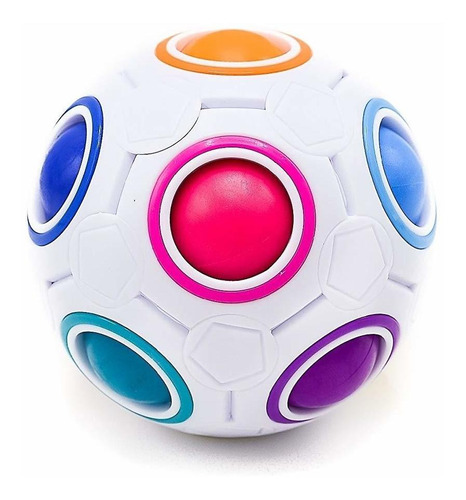 Toyzabo Challenging Puzzle Speed Cube Ball, Juego De Color