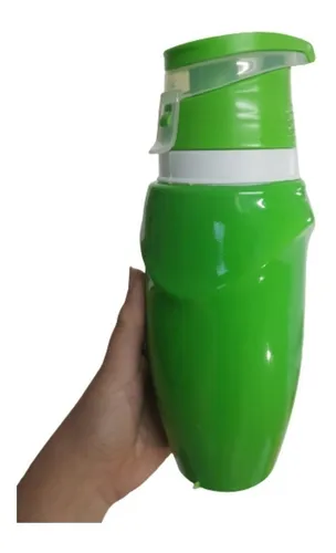 Botella Plastica Deportiva Termica Curve 600ml X Unidad