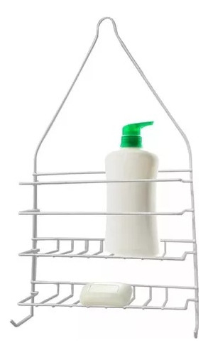 Imagen 2 de 5 de Organizador Colgante Para Ducha Baño Estantes Organizacion