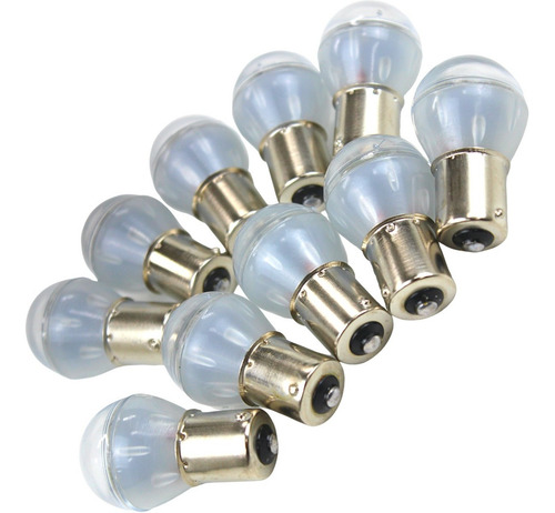Imagem 10 de 10 de Lâmpada De Led 12v 1 Polo Pino Econtrado Caixa Com 10 Unid