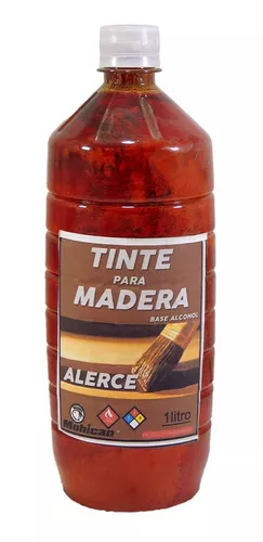 TINTE PARA MADERA BASE ALCOHOL 1 LT