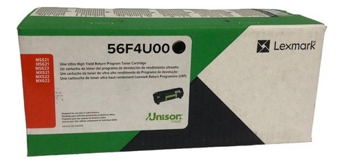 Toner Origina Lexmark 564u  56f4u00 Toner 25,000 Páginas 