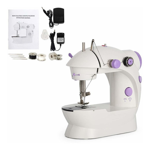 Maquina Coser Portatil Mini Kit Electrico Doble Velocidad