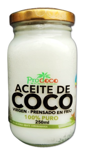 Aceite De Coco Organico Prodcoc