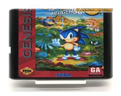 Mega Drive Jogo - Genesis - Sonic 3 Paralelo