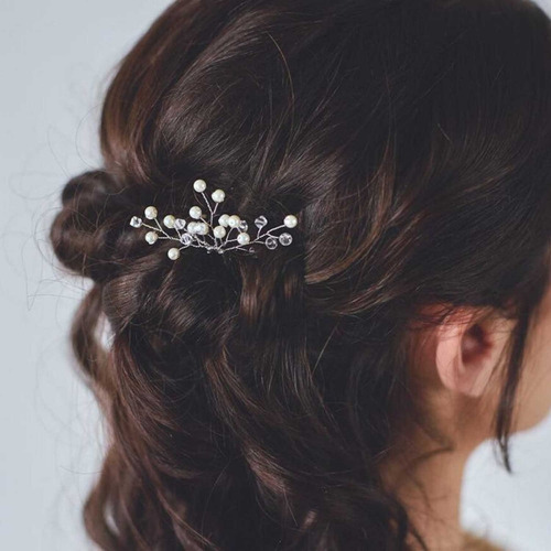 Imagen 2 de 6 de Unicra Novia De La Boda Los Pernos De Pelo Y Accesorios Para