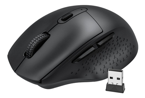 Mouse gamer inalámbrico recargable VicTsing  PC262A negro