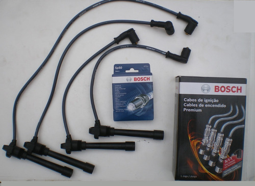 Kit Cabos E Velas Palio 1.0 16v 1.3 16v 2000 2001 2002 Bosch