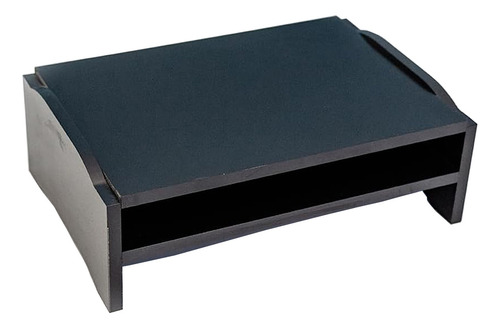 Suporte Mesa Duplo Monitor Notebook Computador Stalo Preto