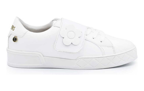 Tenis Blanco Lillie Mujer Loly In The Sky Urbano Comodo