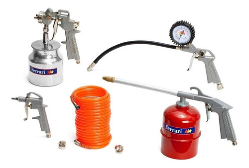 Kit Compressor Ferrari Com 5 Pecas Ratk-a