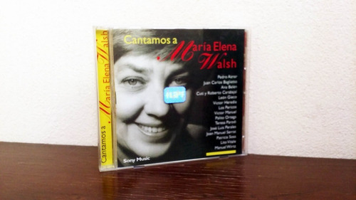 Cantamos A Maria Elena Walsh * Cd Gieco Serrat Aznar Vitale