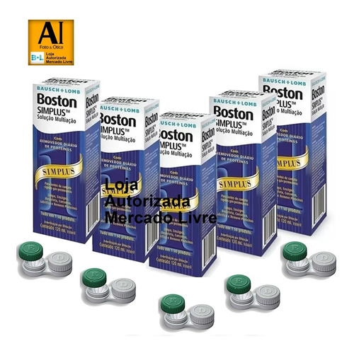 Imagem 1 de 3 de 5 Boston Simplus 120ml Solução Multiação + Economia