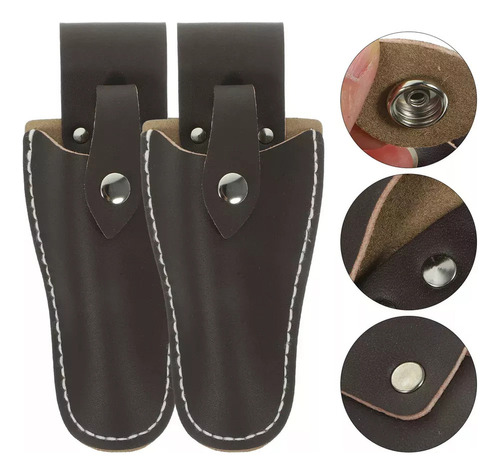 Capa De Couro Para Podador De Jardim Scissor X2