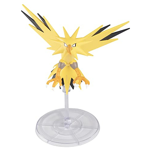 Pokémon 6  Zapdos Super Articulated Figure Toy With Display