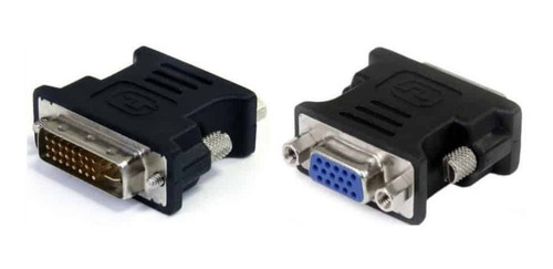 Adaptador Convertidor Dvi-i A Vga 24+5 Pines A Vga Hembra 