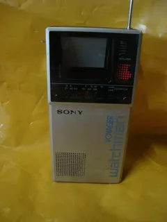 Tv Sony Mini Tv Fd-20aeb - Voyager Watchman - Impecavel - Ok