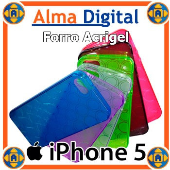 Forro Acrigel iPhone 5 5s Estuche Protector Goma Manguera