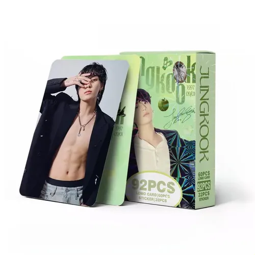 92 Piece Bts Of Jungkook Collectible Stickers And Lomo Cards Jung