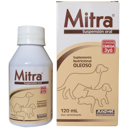 Suplemento Nutricional Oleoso Para Gatos Perros 120ml Vitami