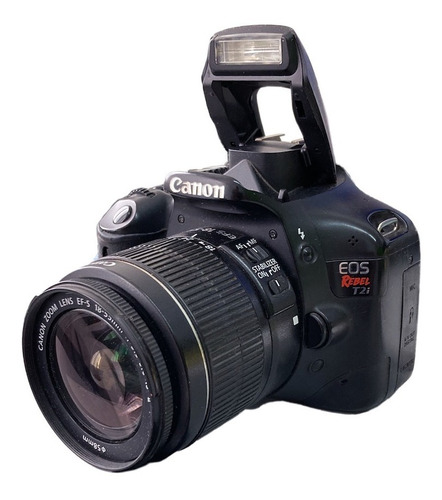 Canon T2i Eos Rebel Con Lente 18-55 Y 2 Baterías Originales
