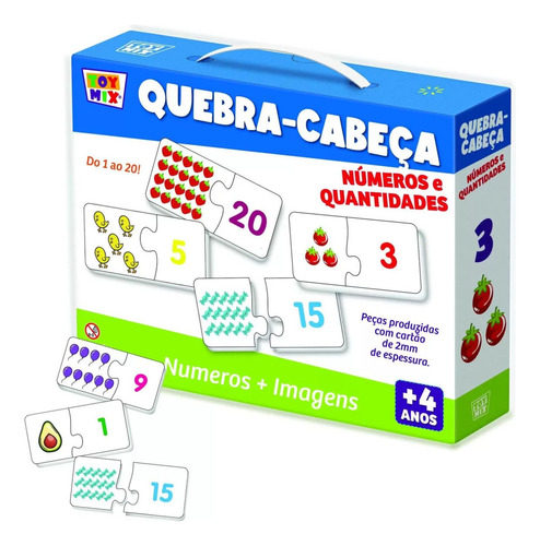 Kit Tabuleiro Numeros Formas Geometrica Quebra Cabeça