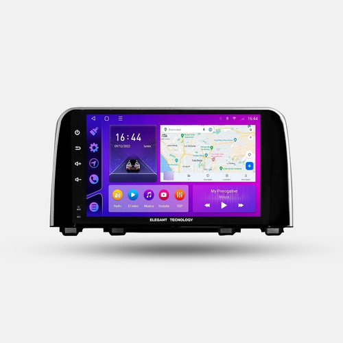 Autoradio Android 11 Honda Crv 2017-2021 2+32gb 8core Qled