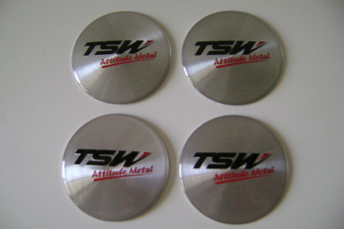 Jogo Emblemas Resinados Tsw  51mm, 55mm, 58mm.