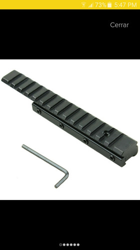 Adaptador De 11 A 20mm Picatinny