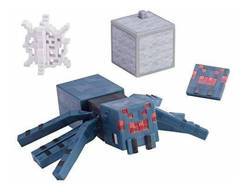 Arañas Minecraft Earth 3.25 Figura De Araña Cueva, Multi