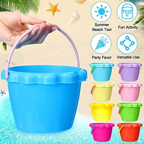 36 Piezas 6 Cubos De Arena Y Palas Para Niños Cubos De Playa