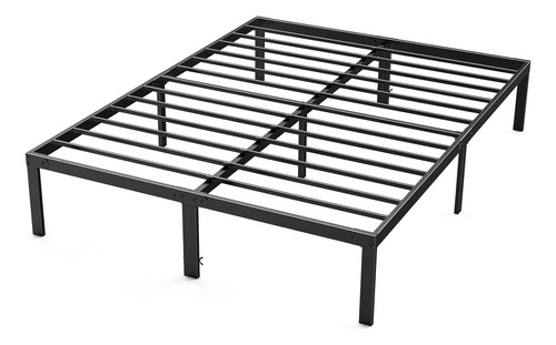 Dumos Base De Cama De Metal Con Soporte De Listones De Acero