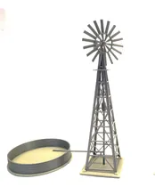 Comprar Molino Viento + Tanque Australiano Escala Ho. Trenes Imp 3d