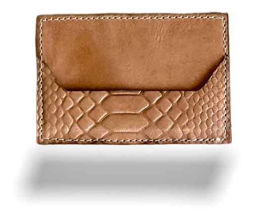 Tarjetero Piel Regalo Personalizado, Unisex- Roshleather