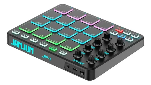 Jamjum Jp-1 Midi Controller 16 Pads Retrolighting Rgb | Meses sin interés